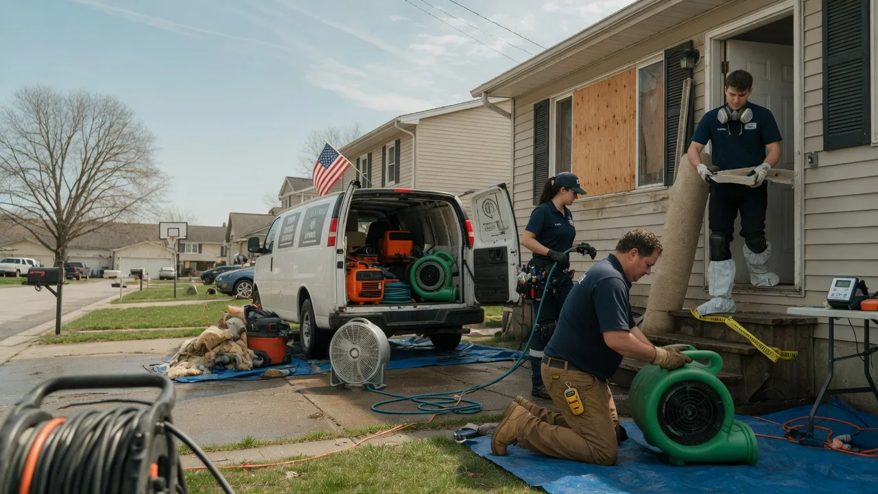 Water Damage Restoration in Cadogan, PA near me